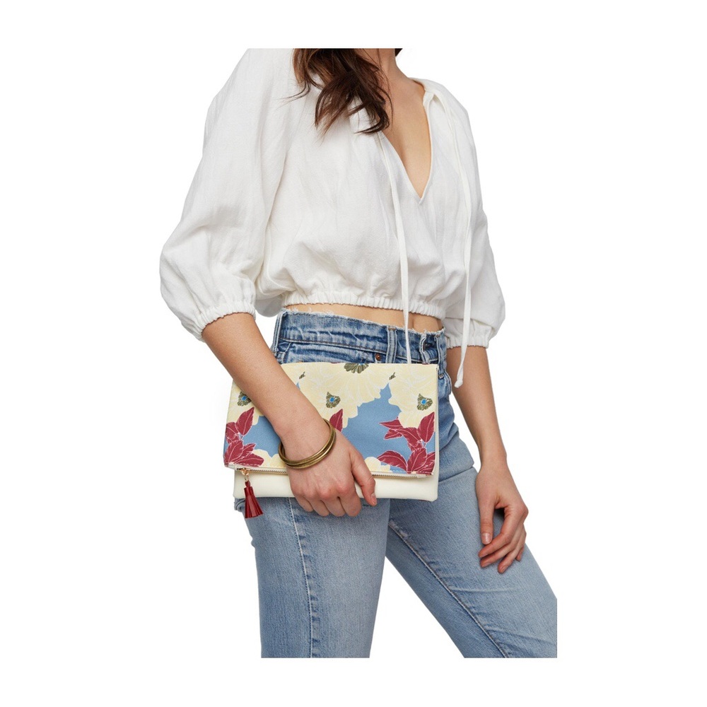 Rachel Pally reversible clutch- Bloom